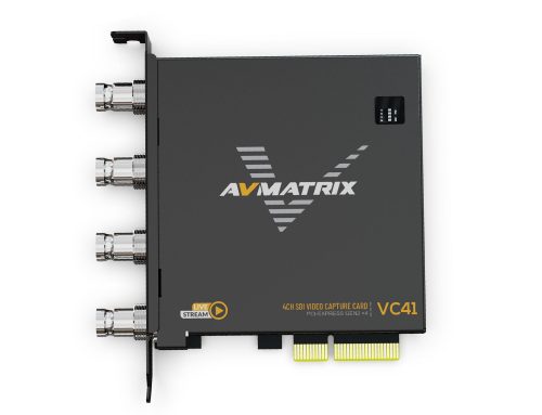 VC41-4CH 3G-SDI PCIE Capture Card