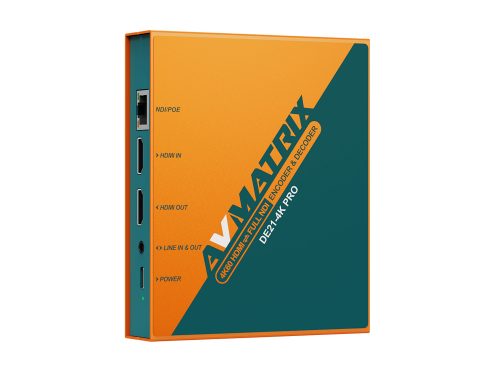 DE21-4K PRO – 4K HDMI/NDI Encoder&Decoder